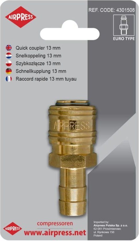 Schnellkupplung Mit Ausgang Für 13 Mm Schlauch - Ap 4301508