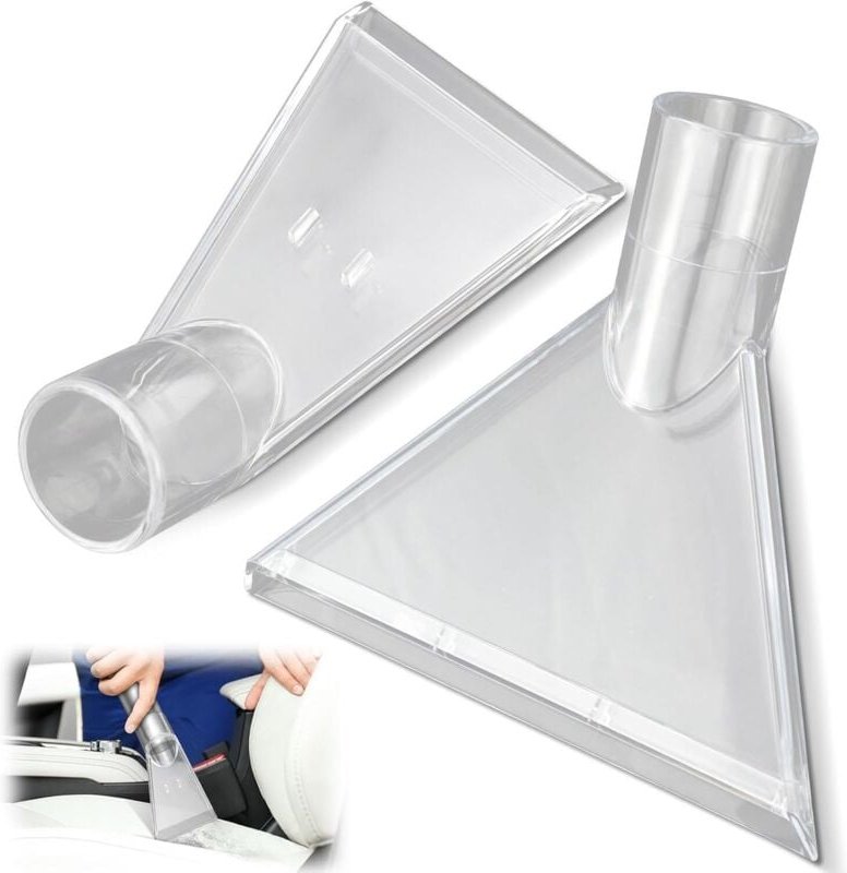 Stück Staubsaugeraufsatz, Staubsaugerdüse, Staubsauger-Fugendüse, Autostaubsaugeraufsatz, Staubsaugerbürste, Transparent...