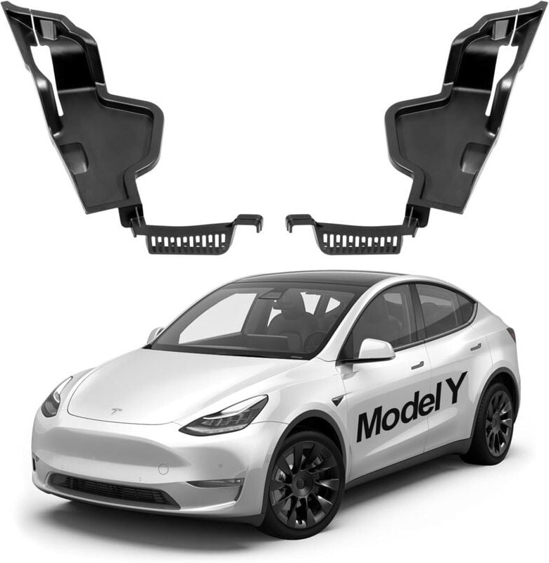 Wasserdichte Barrierebox für die Motorhaube des Tesla Model Y, Wasserführungsgitterkanal für den vorderen und hinteren K...