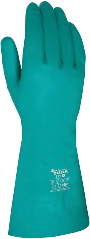 Thumbnail - Nitril-Phytosanitär-Arbeitshandschuh Größe 6 Juba