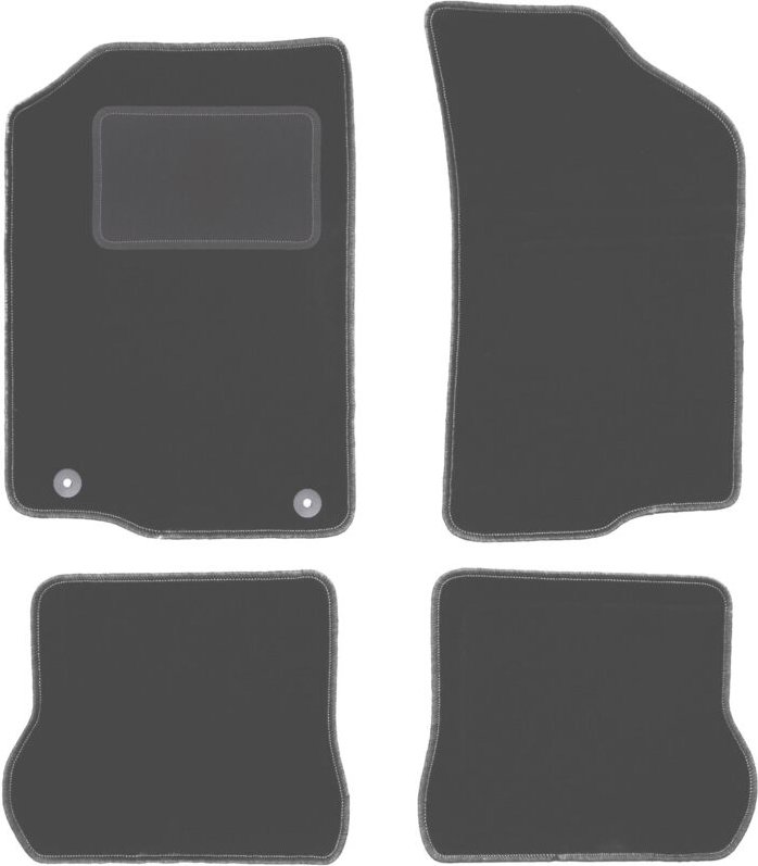 Graphit-Fußmatten für: Volkswagen Scirocco II Coupé (1981-1992)