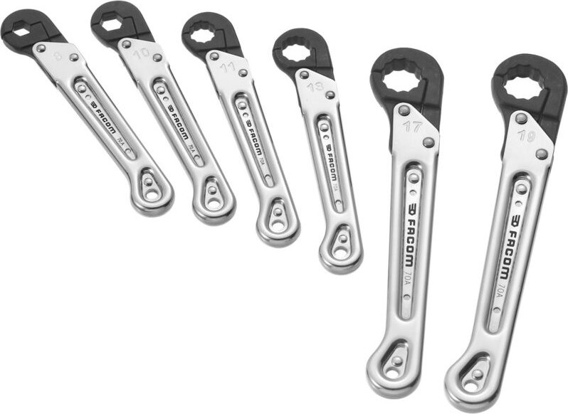 FACOM Offene Knarrenringschlüssel Set 5-tlg.