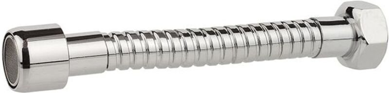 Metall-Schlauch, Chrom, M22IG x 130 mm, mit Mischdüse - Kirchhoff