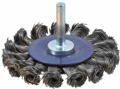 Osborn - Rundbürste aus gedrehtem Stahldraht mit 6 m Schaft und ø 0,35 mm Besatz (100x11 ) 4802611131