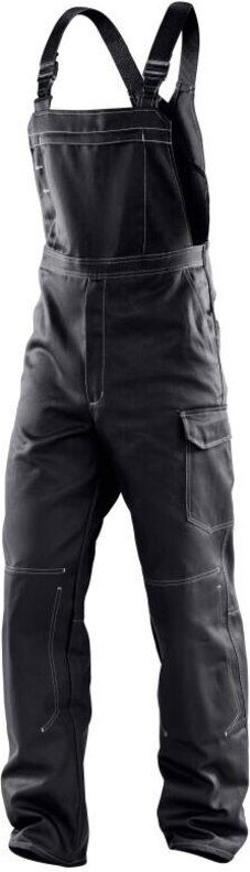 Kübler Latzhose organiq schwarz Gr. 46