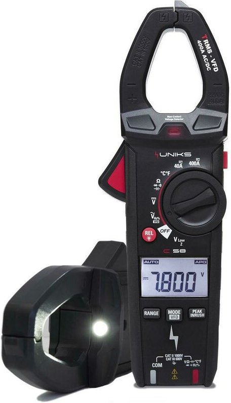 Uniks - Amperometrische klemme ac/dc 400a c58