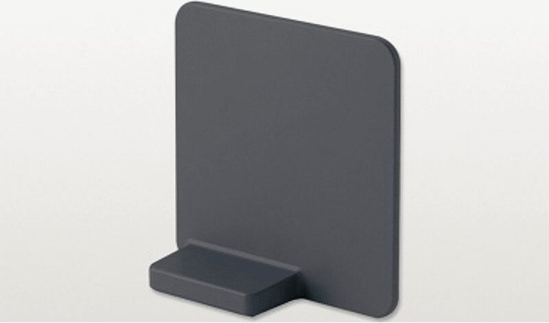 peka Unterteilungselement LIBELL magnetisch Farbe: anthrazit, BxTxH:85 x 26/3x 90 mm