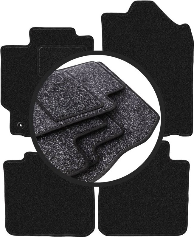 ANTHRA Autofußmatten für: Toyota Camry VIII XV50 Limousine (2011-2018)