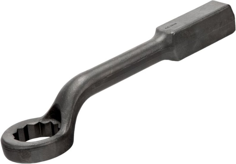 Bahco Tiefgekröpfter 60 mm Schlag-Maulschlüssel mit Ringende, 355 mm