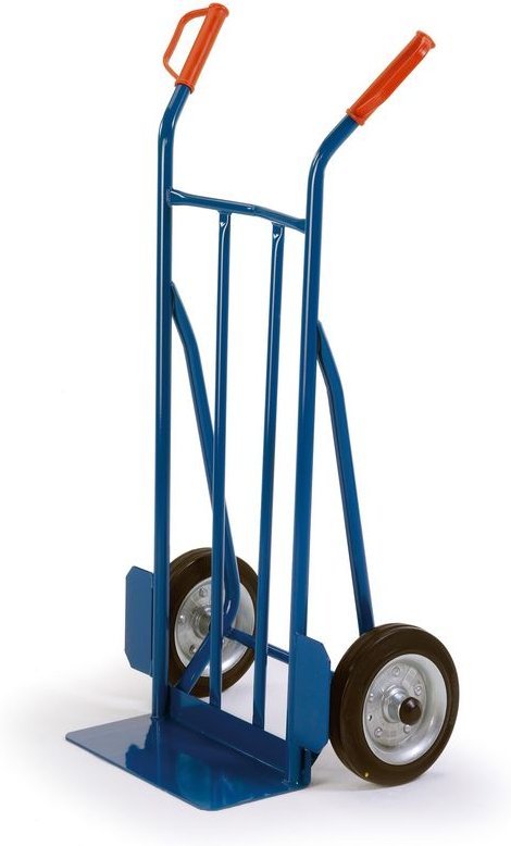 Rollcart ESD-Sackkarre -960- mit 400mm Schaufelbreite und 250kg Tragkraft Vollgummi