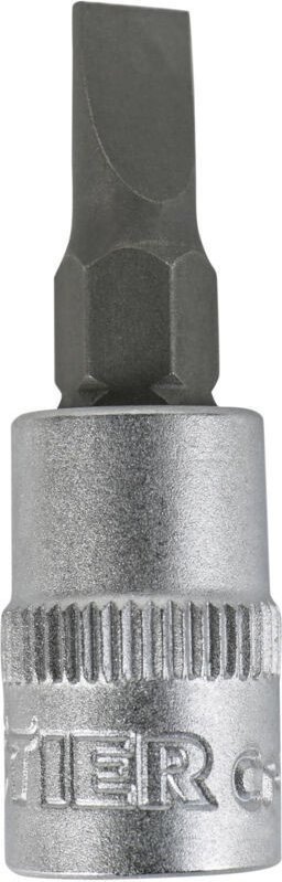 Schlitz-Bit-Steckschlüsseleinsatz 1/4', 7 mm - Stier