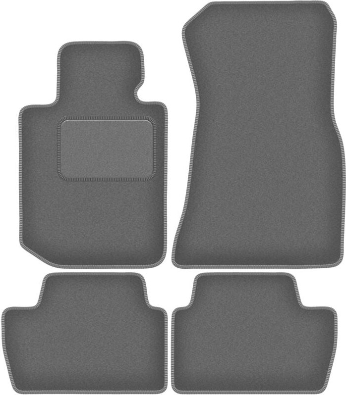 Graphit-Fußmatten für: BMW 2 G42 Coupé (2021-2022)