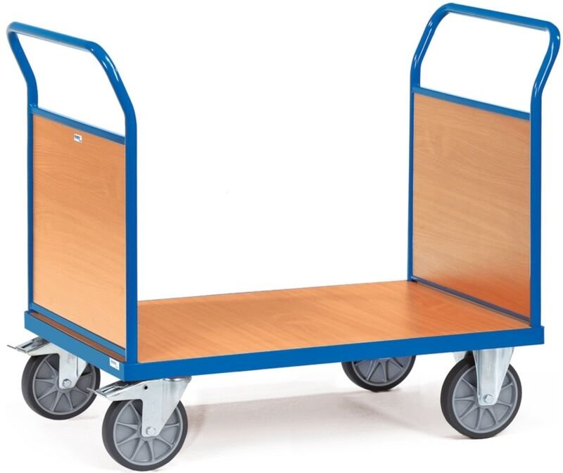 Fetra - Doppel-Stirnwandwagen, Ladefläche 1.000 x 600 mm