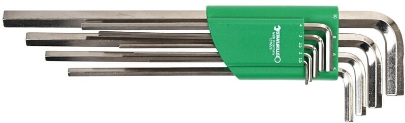 Stahlwille 10765/9 Winkelschraubendreher-Satz 9tlg Innensechskant