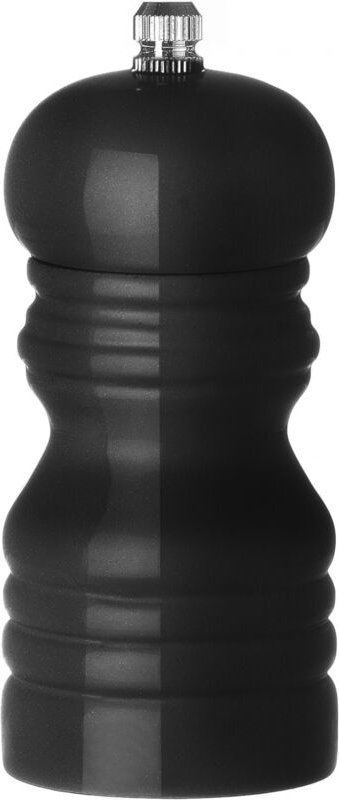 Thumbnail - Holzpfeffermühle schwarz Durchmesser 50 x 113 mm - Hendi 469576