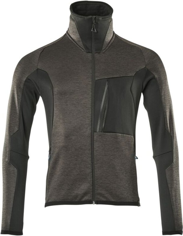 Mascot ADVANCED Fleecejacke Gr. 4XL dunkelanthrazit/schwarz