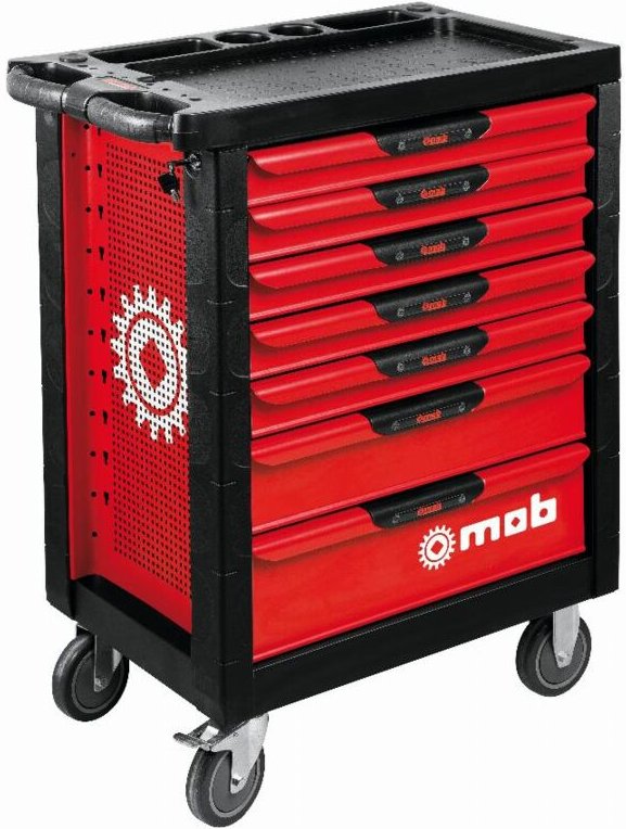 Proliner-Wagen 7 Schubladen 177 Teile - mob - 9516177701