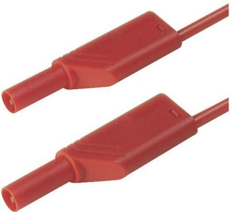 Mls ws 25/2,5 rt Sicherheits-Messleitung Lamellenstecker 4 mm Lamellenstecker 4 mm 25 - Sks Hirschmann