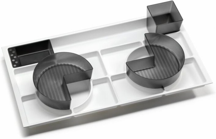 Thumbnail - Organisations-Set / Ordnungssystem für Schubladen / Maße (b x h x t): ca. 70 x 12,5 x 37,5 cm / Material: stabiler Kunst...