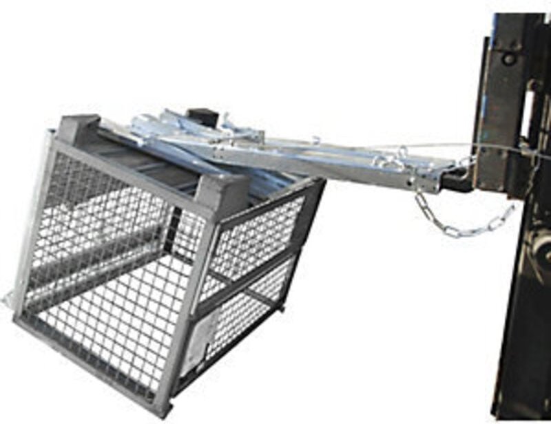 Bauer Kippomat KG-C, feuerverzinkt mit manueller Kippbedienung