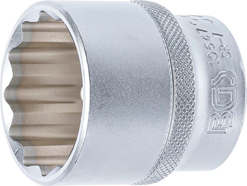 King Tony - Steckschlüssel-Einsatz Zwölfkant Antrieb Innenvierkant 12,5 mm (1/2') sw 32 mm