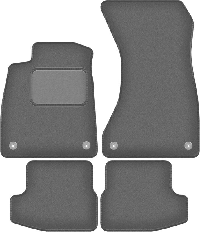 Graphit-Fußmatten für: Audi A5 F57 Cabrio (2020-2022)