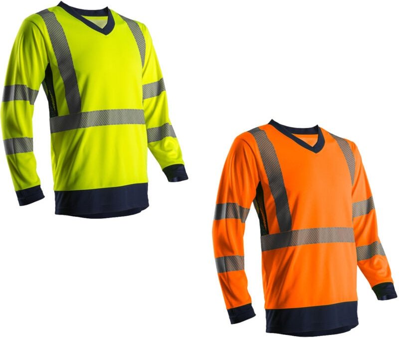 Suno Warnschutz-Arbeitshemd - l - Gelb - Coverguard