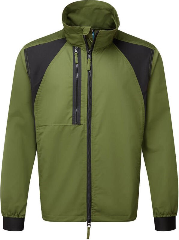 Arbeitsjacke WX2 Stretch Grün Olive M