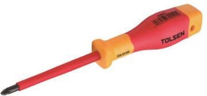 Tolsen Isolierter Pozidriv-Schraubenzieher