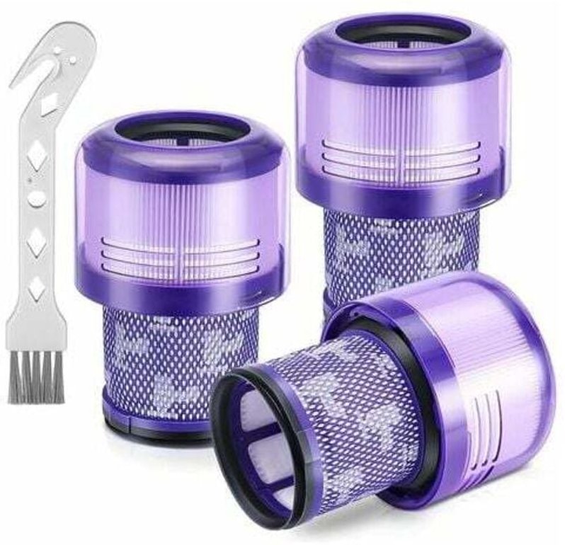 3er-Pack Ersatzfilter für Dyson V11, Dyson V11 Torque Drive, V11 Animal, V15 Detect Akku-Staubsauger, Vergleich mit Teil...