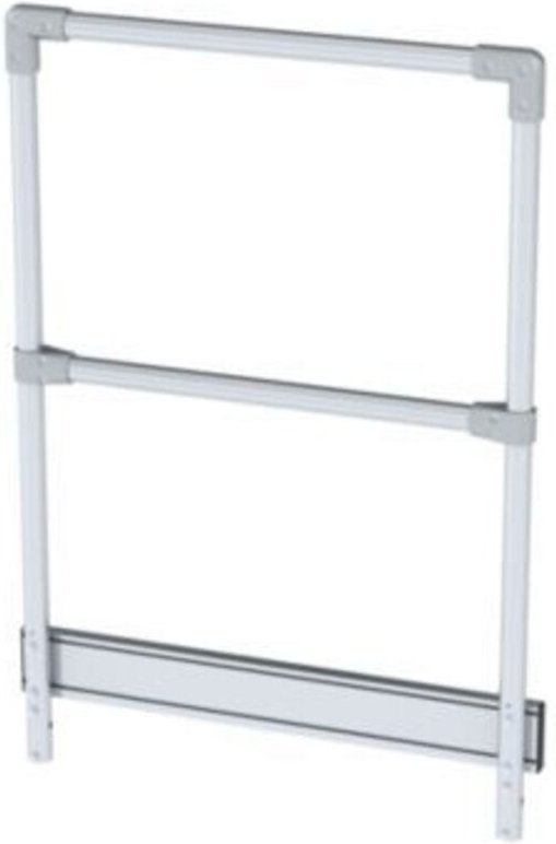 Munk - Günzburger Steigtechnik Geländer für Arbeitspodest fahrbar stirnseitig 0,8 m - 050028