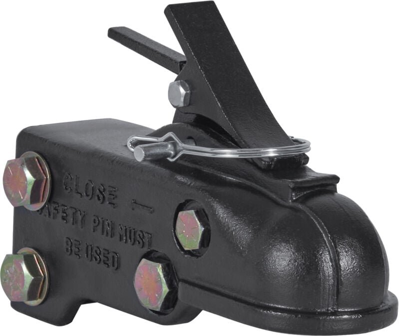 Mophorn - Verstellbare Anhängerkupplung von, 2-5/16 Zoll Kupplungskugel, 15.000 lbs Tragkraft, Hochleistungs-Gusskupplun...