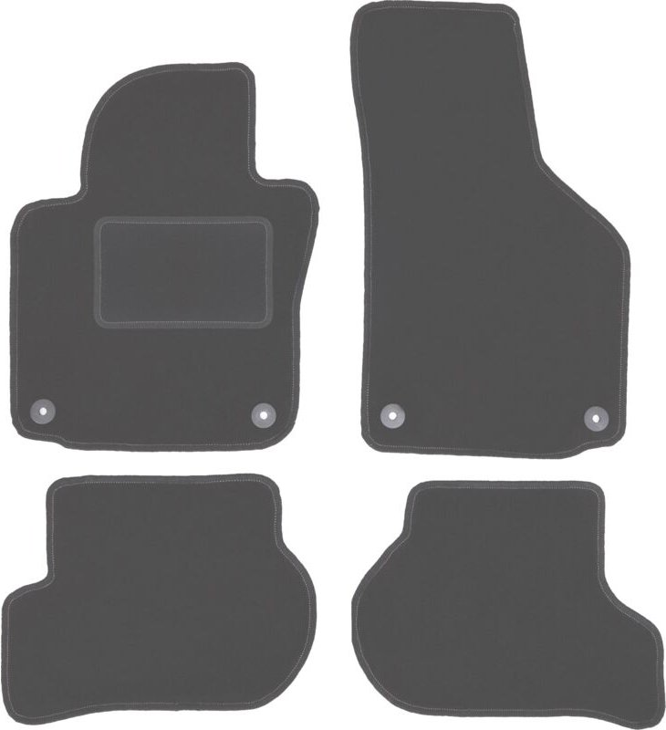 Graphit-Fußmatten für: Volkswagen Jetta V Limousine, Variant, Kombi (2005-2011)