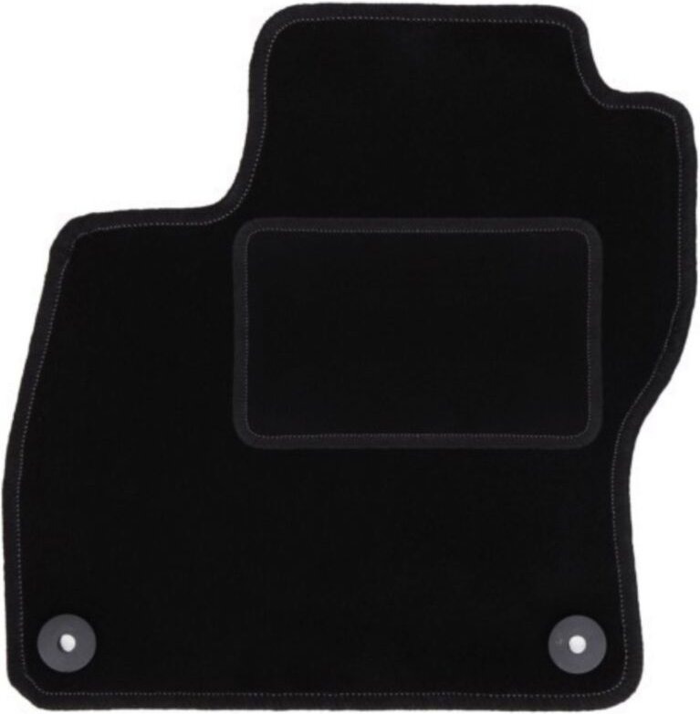 Fahrermatte schwarz für: Ford Focus MK3 FL Limousine, Kombi, Schrägheck (2017-2020)