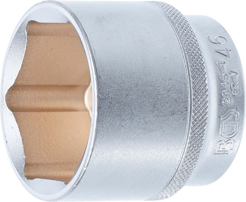 Bgs Technic - Steckschlüssel-Einsatz Sechskant Antrieb Innenvierkant 12,5 mm (1/2') sw 46 mm