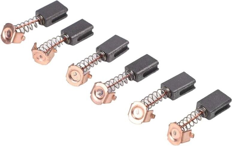 Satz mit 6 Kohlebürsten (5 x 8 x 12 mm) für den Winkelschleifer G720, eine Schlüsselkomponente für die Funktionsfähigkei...
