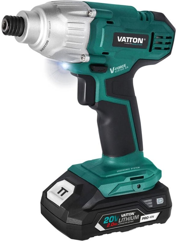 20V Schlagschrauber 1 Batterie 2,0Ah - Vatton