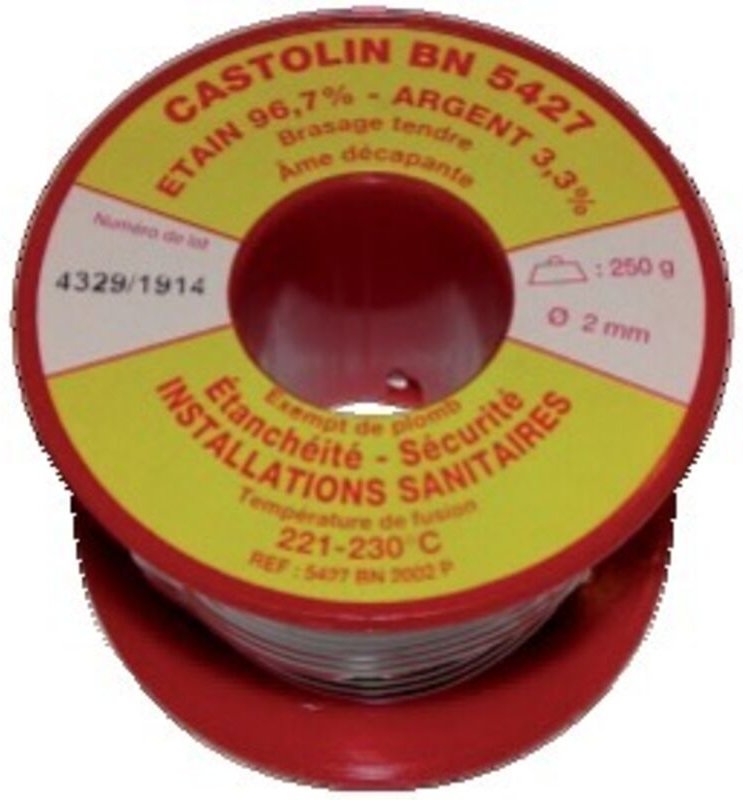 Spule BC5427 - bleifreiges Lötlegierung Zinn/Silber 3,5%