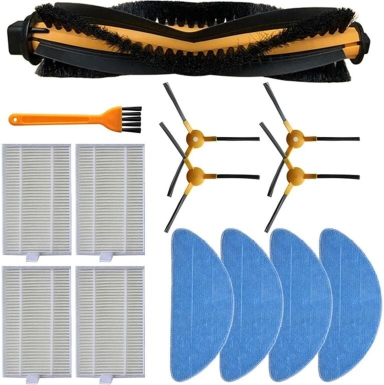 Für FL022 Hauptseitenbürste Hepa-Filter Mopptuch