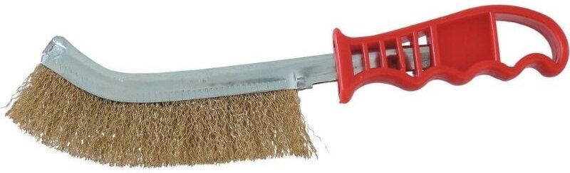Metallbürste Halbmond 'Speed' Draht 0.30 Stahl Laitonne--15874