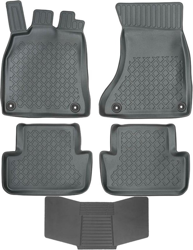 ARISTAR Matten 602981 + Bezug 251992 - Audi A4 B8 2008-2015 / Audi A5 Sportback 2009-2016 STOP. MONTAGE AV2 vorne