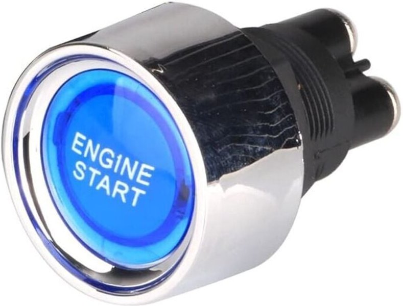 Thumbnail - Odipie - 12 V-24 V/50 a Universal-SPST-Zündschalter, LED-Start-Stopp-Taste für Automotoren, Momentan-Startschalter für A...