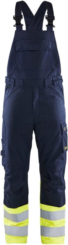 Arbeits-Overall mit inhärenter Flammschutzbeständigkeit STEEL 2605 - Marine/Gelb 46