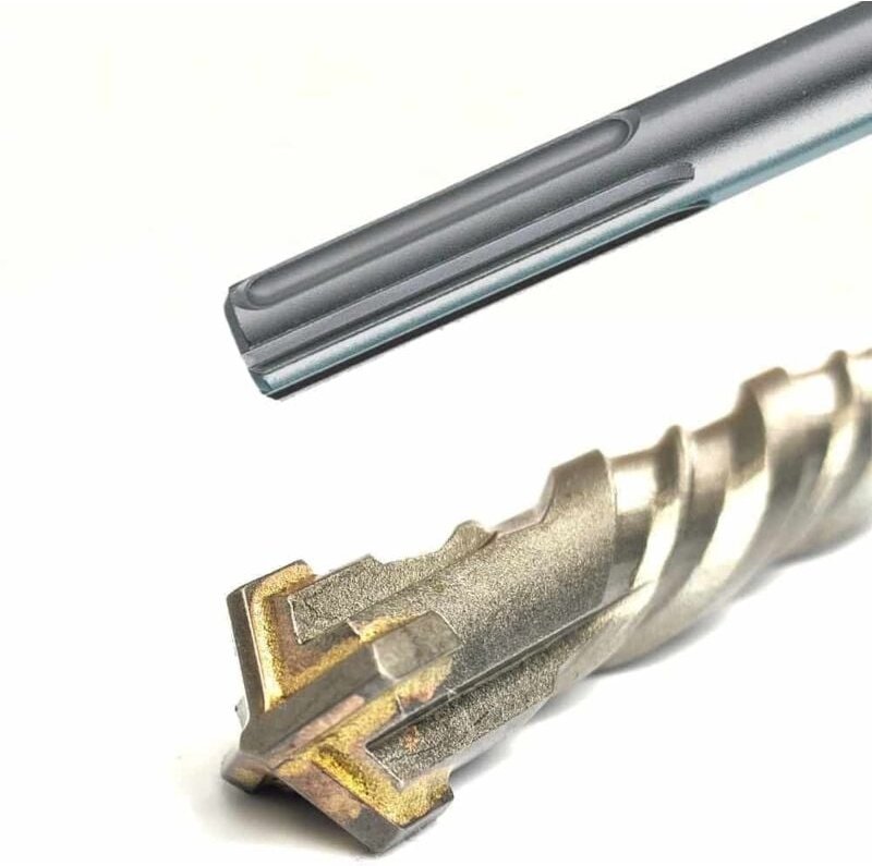 SDS Max Bohrer, Hammerbohrer, 40mm, 600mm Länge, 4 Schneider