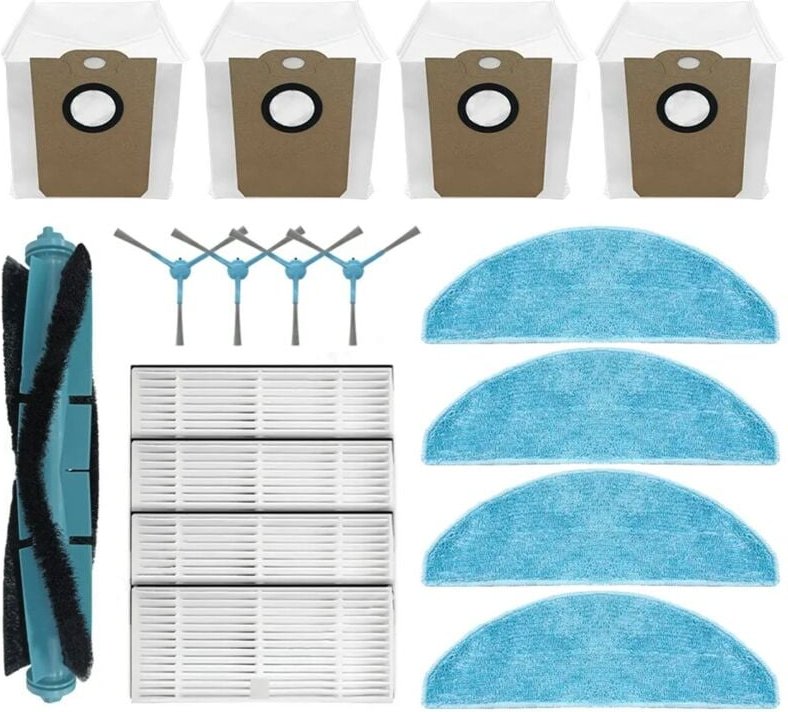 Für Bluebot Wichtigsten Seite Pinsel Hepa-Filter Mopp Tuch Staub Taschen