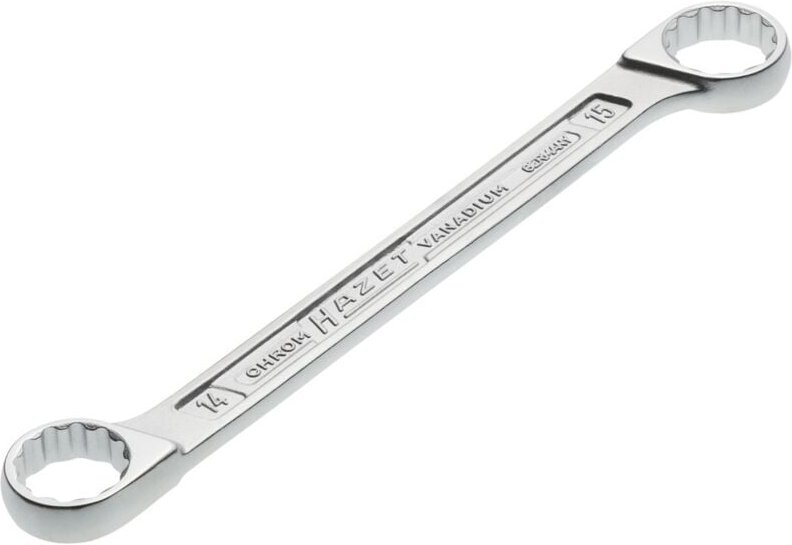 Doppelringschlüssel DIN837 b 14 x15 mm - Hazet