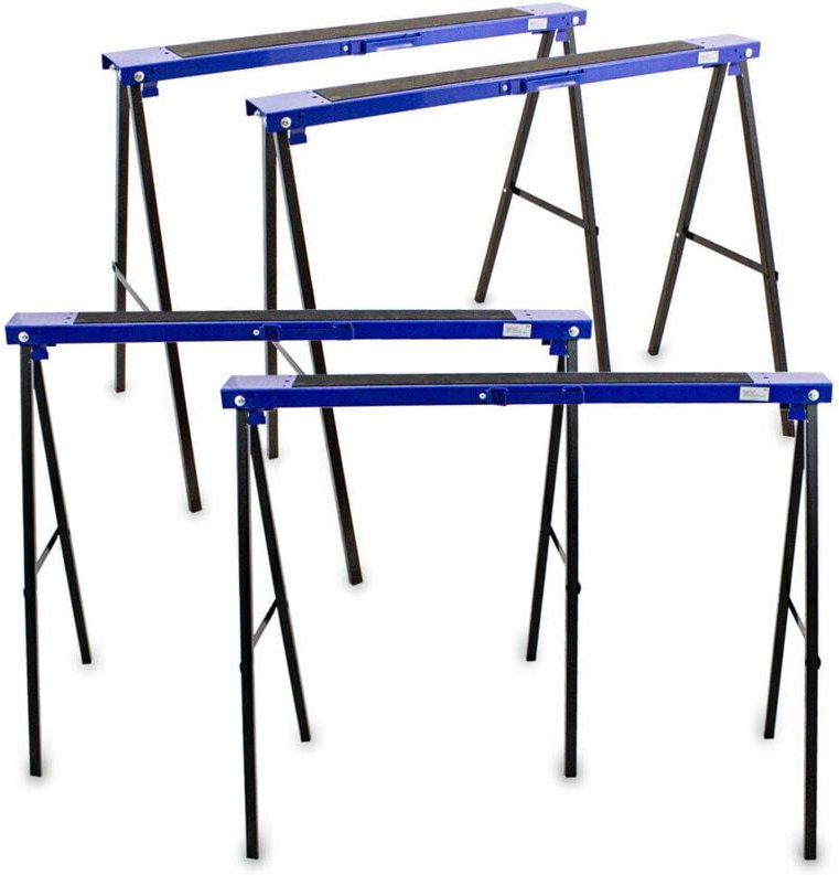 2 Paar Gerüstböcke Arbeitsbock Klappbock Unterstellbock Stützbock Klappbar Faltbar