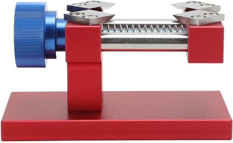 Werkzeug zum Entfernen der Uhrenlünette aus Edelstahl, 4 gehärtete Klingen, Uhrenreparaturwerkzeug für professionelle Uh...