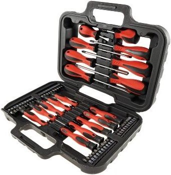 Schraubendreher Set 58 Teile, Profi, Magnethalter