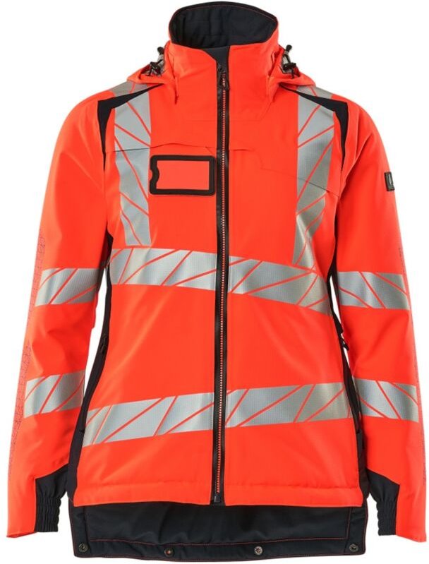 Winterjacke cli ®, Damen Winterjacke Gr. 3XL, Hi-vis rot/schwarzblau - Mascot